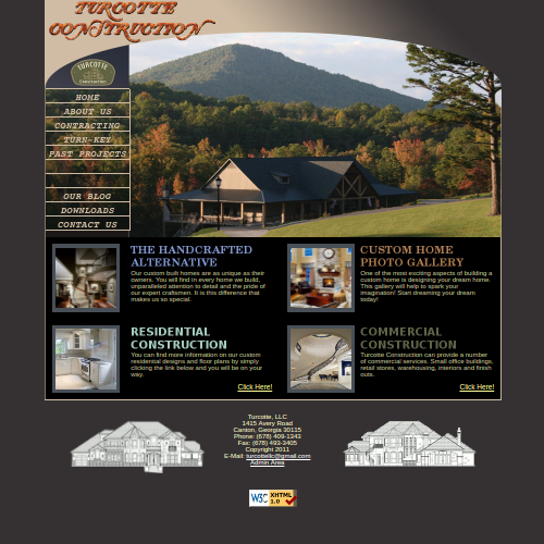 Turcotte Construction Homepage